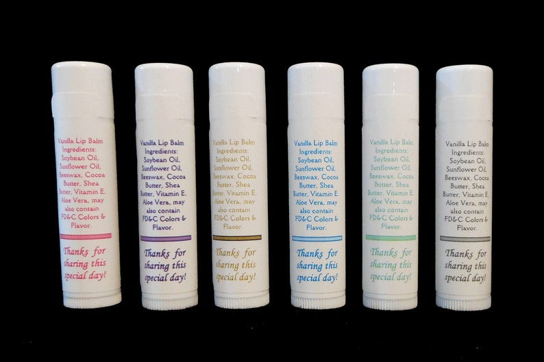 Vanilla Lip Balm -Cross Girls Lip Balm First Communion Party Favors Personalized Lip Balm Favors Boys Thank You Gift