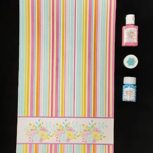 18&quot; Doll Bath Towel  Set, Towel Shampoo and Bath Beads for 18&quot; Doll
