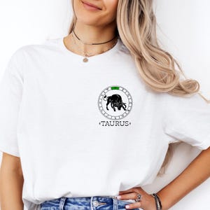 Stier T-Shirt, Horoskop Shirt, Astrologie T-Shirt, Geburtstagsgeschenk, gibt niemals auf, Sternenkarte, Astrologie Geschenk