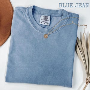 Comfort Colors T-Shirt: Soft Cotton Unisex Tee - Pigment Dyed