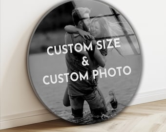 Custom Tempered Glass Luxury Wall Art - Personalized Photo Print on Glass