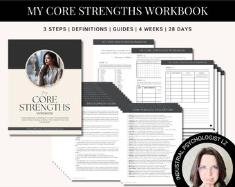 Executive self-improvement workbook leadership coaching growth planner high achievers strengths guide executive tools productivity coaching