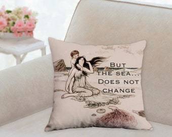 Stevie pillow ~ Edge of seventeen decorative pillow ~ stevie nicks style  ~ The sea changes colours but the sea does not change