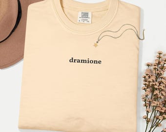 Comfort Colors Dramione T-shirt, Cozy Fandom Crewneck