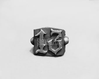 Lucky Thirteen Squillo Metal Ring