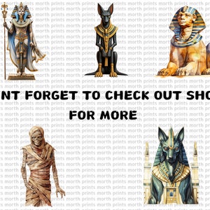 Watercolor Ancient Egypt Clipart PNG, Pharaohs, Pyramids & Sphinx ...