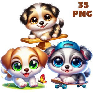 35 PNG Cute Baby Dog Clipart , Animals Clipart, Sweet Animals , Cute ...