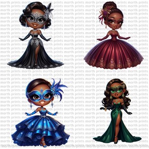 13 PNG Masked Chibi Girls Clipart , Cute Chibi Girl, Chibi Bundle ...
