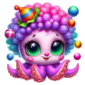 40 PNG Circus Animals Clipart, Circus Clipart, Pacote de animais, Animais fofos, Ilustrações, Download instantâneo para uso comercial