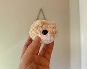 かぎ針編みのハムスターぬいぐるみ｜手作りかわいいあみぐるみ