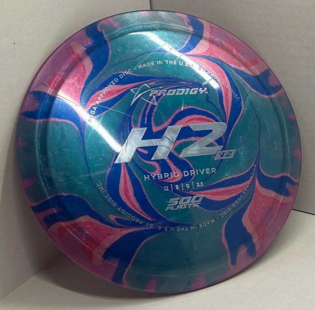 Prodigy H2 V2 500g Driver- Disc Golf Distance Driver- [flight Numbers ...