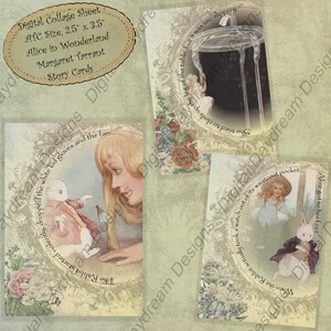 Alice in Wonderland Printables Tarrant Digital Download