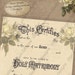 Shower Gift Printable Wedding Marriage Certificate Instant Download No ...