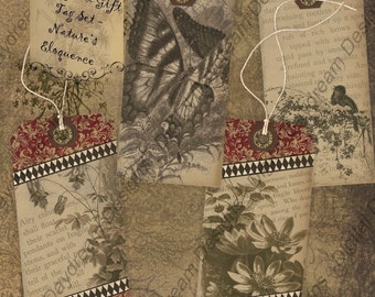 Instant Download Printable Collage Sheet Gift Tag Set Henry Hutt's ...