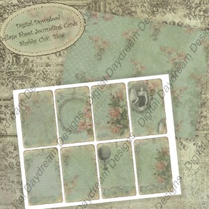 Instant Download Digital Printable Collage Sheet ATC Size Journaling ...