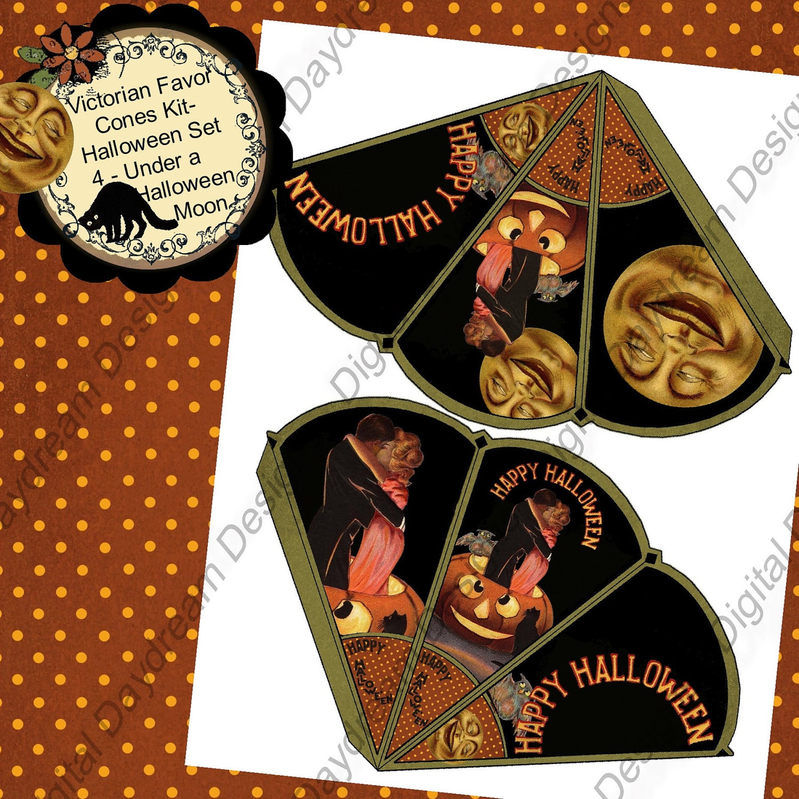 DIY Digital Printable Instant Download Halloween Party Favor ...