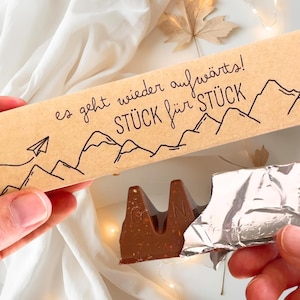 Modèle à imprimer : Message de prompt rétablissement, réconfort, encouragement, cadeau pour les moments difficiles, pour le paquet de 100 g