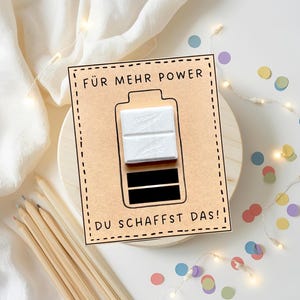 Printable template: Lucky charm, encouragement, exam, you can do it, good luck, high school diploma, final exams, last-minute gift, exam helper