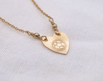 Soccer necklace