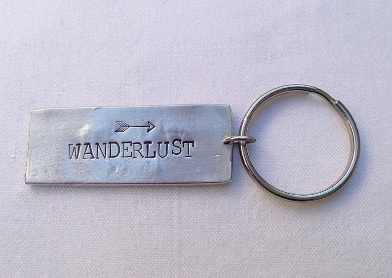 Coordinates keychain wanderlust pewter keychain graduation Etsy