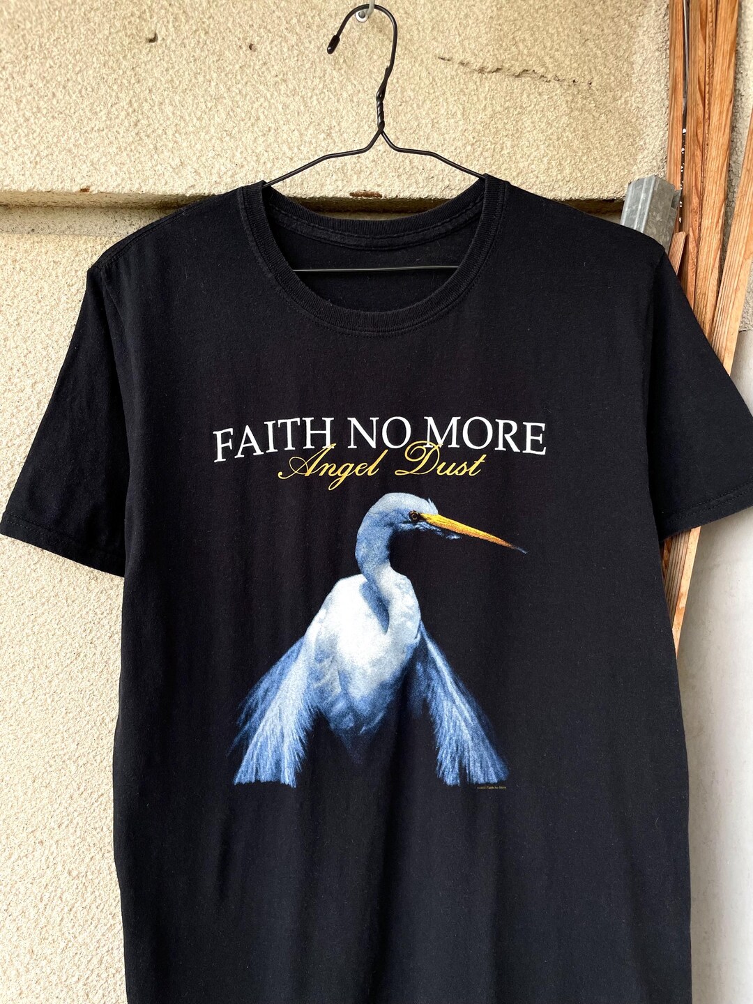 T-shirt Faith No More 'Angel Dust' 1992 - Noir Taille XL - Neuf Sans étiquette - Personnalisation Possible