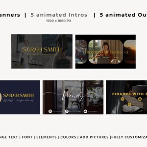 professional business youtube channel finance coaching entrepreneur podcast agency property business lifestyle beauty channel template themes inspiration aesthetic branding kit intro outro banners templates ideas inspiration aesthetic diy canva template youtube editable banners png ipad computer quality aesthetic thumbnails for youtube channel ideas how to grow youtube attractive appealing thumbnail youtube design package kit channel design template youtube kit