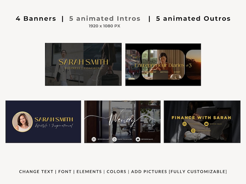 professional business youtube channel finance coaching entrepreneur podcast agency property business lifestyle beauty channel template themes inspiration aesthetic branding kit intro outro banners templates ideas inspiration aesthetic diy canva template youtube editable banners png ipad computer quality aesthetic thumbnails for youtube channel ideas how to grow youtube attractive appealing thumbnail youtube design package kit channel design template youtube kit