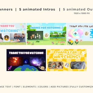 youtube channel template themes inspiration aesthetic branding kit intro outro banners templates ideas inspiration aesthetic diy canva template youtube editable banners png ipad computer quality aesthetic thumbnails for youtube channel ideas how to grow youtube attractive appealing thumbnail youtube design package kit channel design template youtube kit kids youtube channel kids enrichment learning education content kids art and craft space learning animals learning education channel youtube