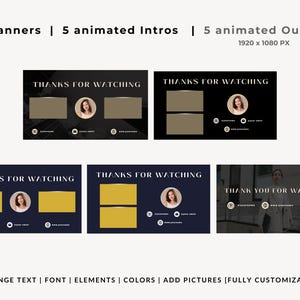 professional business youtube channel finance coaching entrepreneur podcast agency property business lifestyle beauty channel template themes inspiration aesthetic branding kit intro outro banners templates ideas inspiration aesthetic diy canva template youtube editable banners png ipad computer quality aesthetic thumbnails for youtube channel ideas how to grow youtube attractive appealing thumbnail youtube design package kit channel design template youtube kit