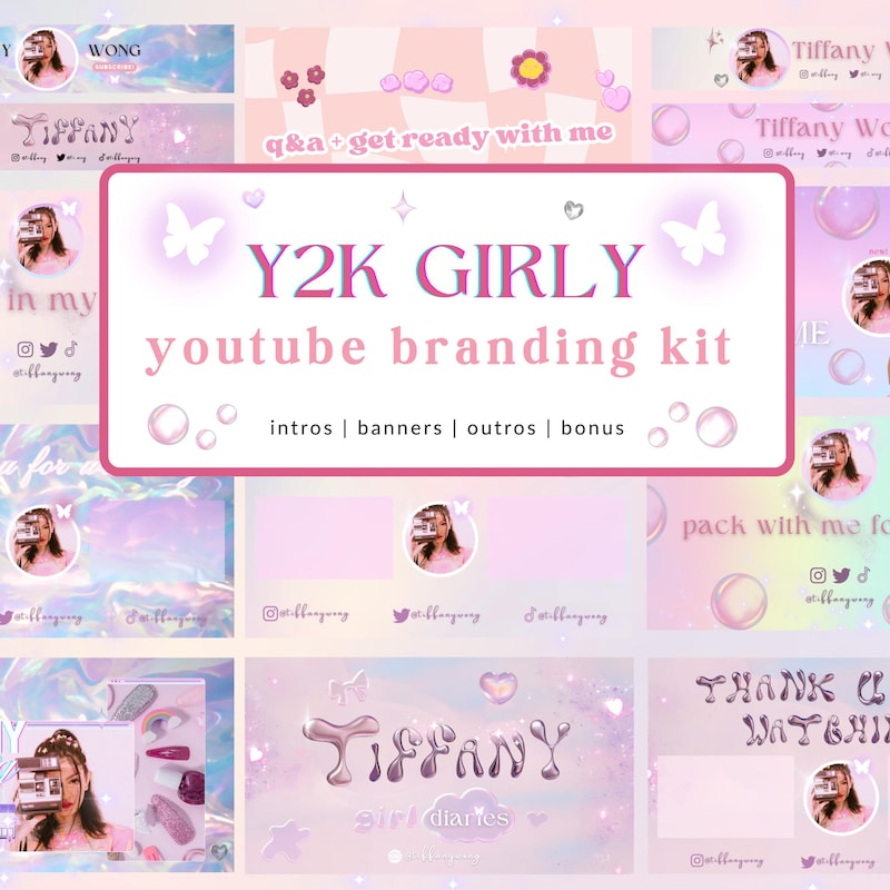 Girly Animated Intro - Etsy