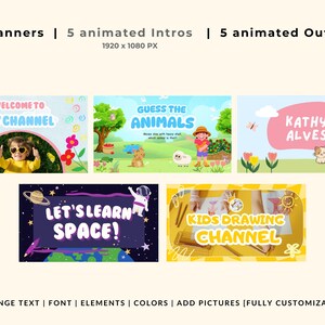 youtube channel template themes inspiration aesthetic branding kit intro outro banners templates ideas inspiration aesthetic diy canva template youtube editable banners png ipad computer quality aesthetic thumbnails for youtube channel ideas how to grow youtube attractive appealing thumbnail youtube design package kit channel design template youtube kit kids youtube channel kids enrichment learning education content kids art and craft space learning animals learning education channel youtube