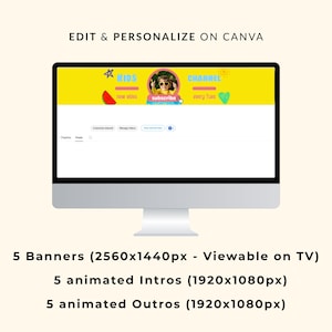 youtube channel template themes inspiration aesthetic branding kit intro outro banners templates ideas inspiration aesthetic diy canva template youtube editable banners png ipad computer quality aesthetic thumbnails for youtube channel ideas how to grow youtube attractive appealing thumbnail youtube design package kit channel design template youtube kit kids youtube channel kids enrichment learning education content kids art and craft space learning animals learning education channel youtube