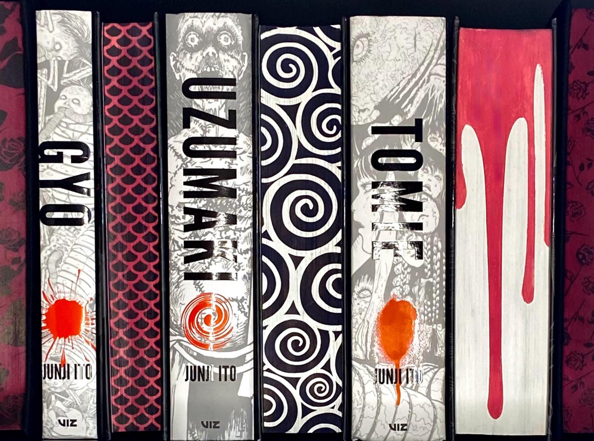 Tomie / Uzumaki / Gyo | Junji Ito Stenciled Edges Manga - Etsy
