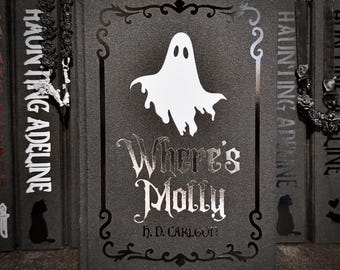 Where’s Molly Handmade Book Rebound, Deluxe Special Edition, HD Carlton Dark Romance