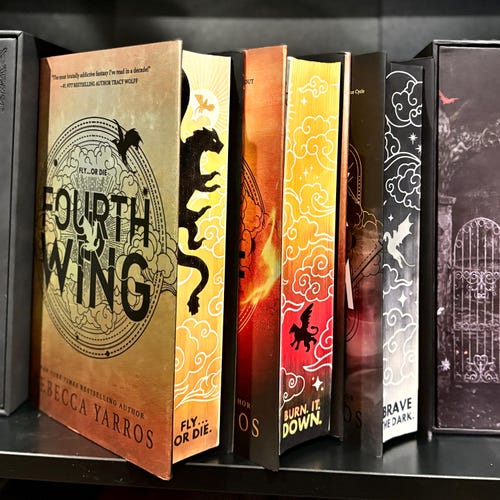 Fourth Wing | Iron Flame | Onyx Storm by Rebecca Yarros Custom
