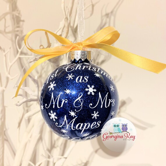 personalised 1st christmas