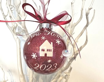 Adorno navideño para casa nueva 2022, adorno navideño para casa nueva, regalo para casa nueva, regalo de inauguración de la casa, decoración para casa nueva