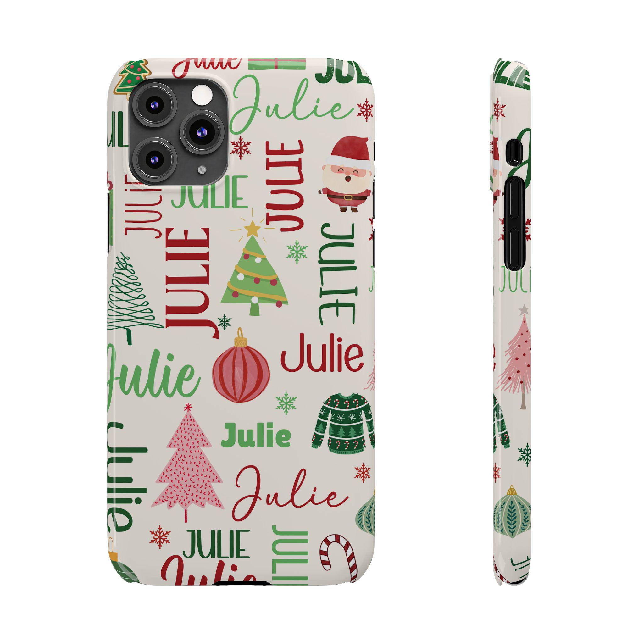 Custodia Silicone Halloween Per IPhone 12/13/14/15 - Personalizzata Con Nome - Regalo Unico