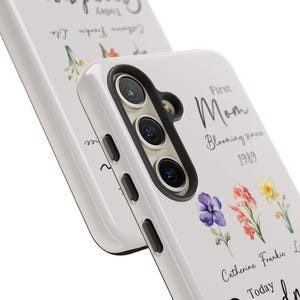 Custom Grandma Gift Samsung Phone Case Mothers Day Gifts Nana Birthday Grandmas Garden Birth Flowers Galaxy S26 s25 S24 S23 S22 Plus Ultra image 6