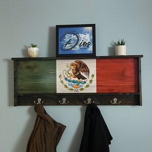 Mexico Coat Rack, Wood Coat and Hat Rack, International Coat Rack ...