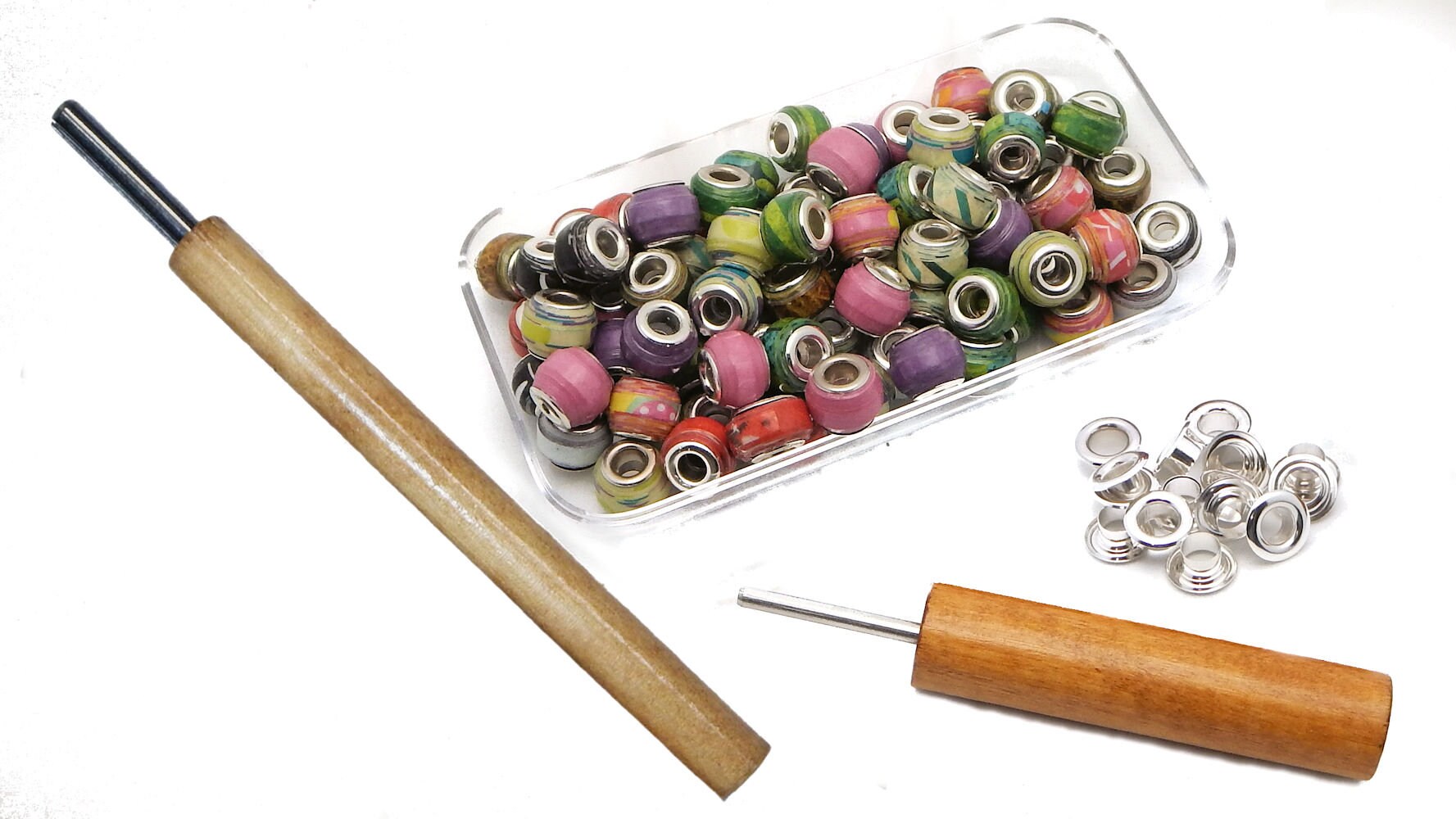 Single Paper Bead Roller with Slotted Pin