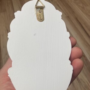 White Holy Water Font | Sacred Hearts Catholic Wall Decor | House Blessing Font image 10