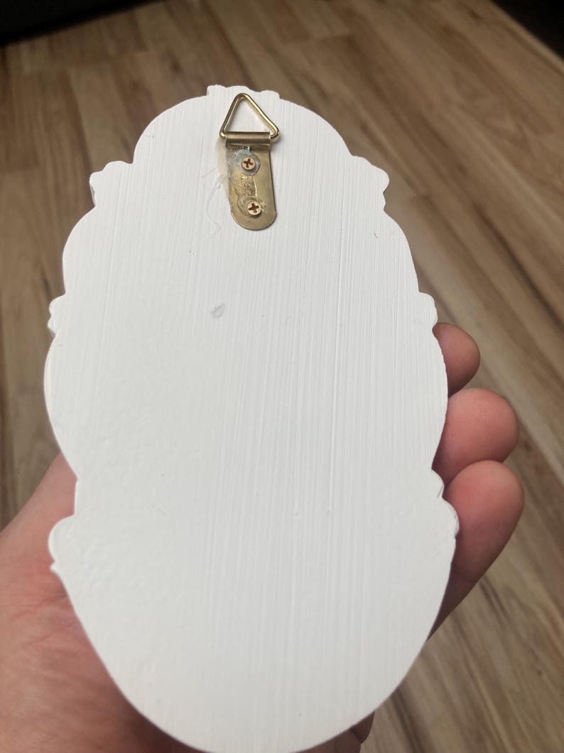 White Holy Water Font | Sacred Hearts Catholic Wall Decor | House Blessing Font image 10