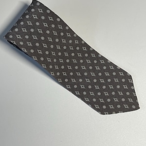 Giorgio Armani, Men’s 100% Silk Cravatte, Geometric, Made in Italy