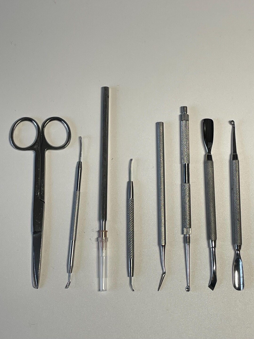 Comedone Extraction Instruments Set of Eight Solingen Stainless Steel ...