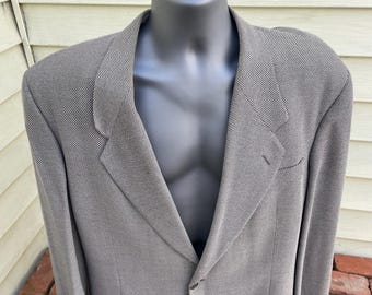 Reserved Vintage GIORGIO ARMANI Striped Cotton Shirt: 80s Designer
