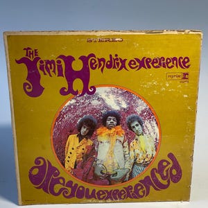 Jimi Hendrix: Vinyl LP Albums; The Jimi Hendrix Experience-Are You Exsperienced?, Reprise Record Relese-1966