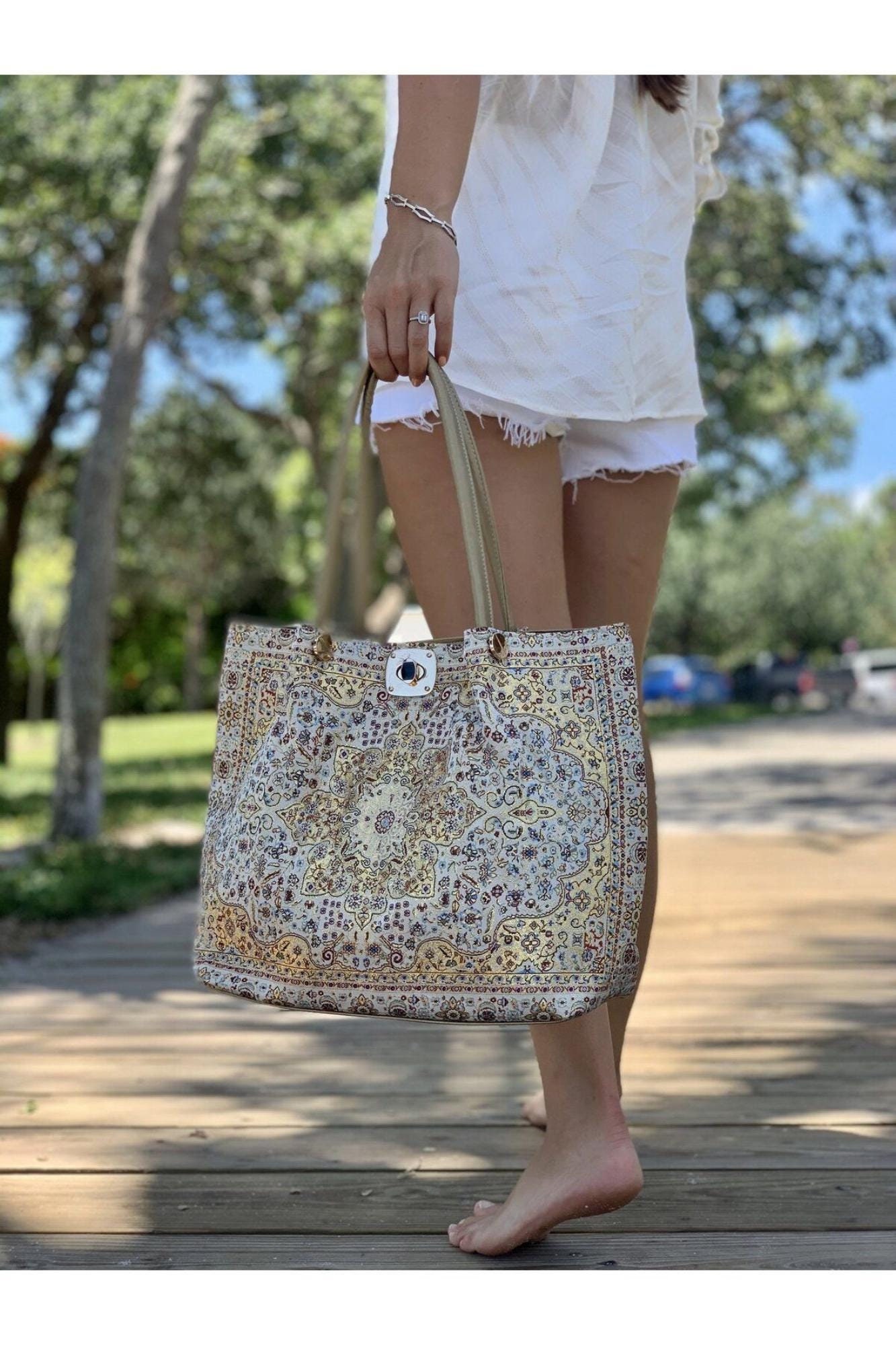 Boho Chic Traditional Patterned Shoulder Bag