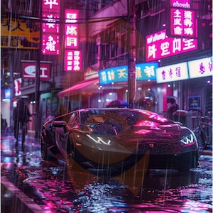 Bundle Phone Digital Wallpaper Black Lambo