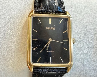 Sears Roebuck and Co - Phasar Watch P-E2 Leather Band
